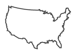 usa map icon